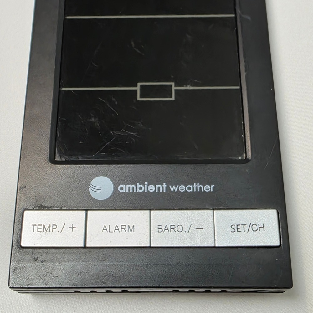 Ambient Weather WS-2801A Weather Station Receiver Digital Display Console TESTED - Picture 3 of 8
